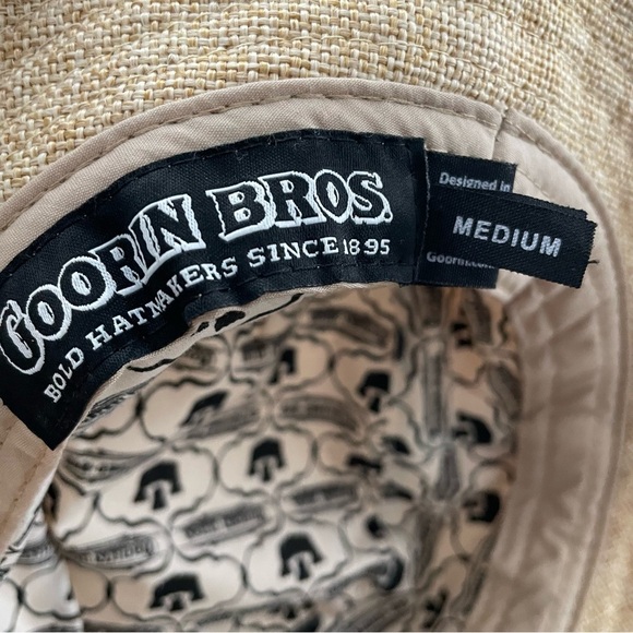 Goorin Bros Bucket Hat Tan Size Medium Mens - Picture 8 of 10